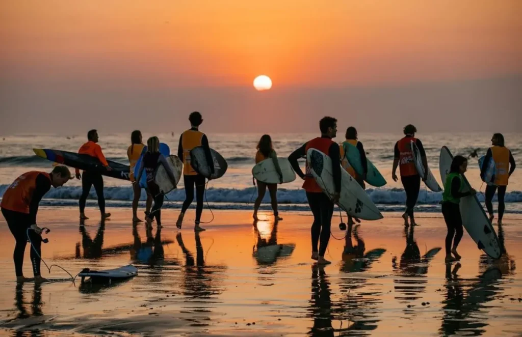 Rip Curl Pro Surfing